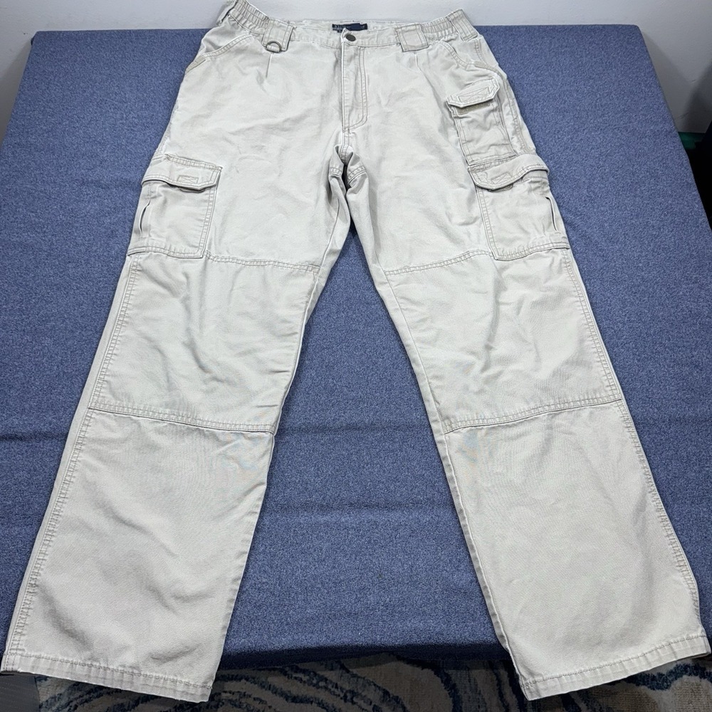 5.11 Tactical 74251 The Original Pants Mens 34x32 Beige Canvas Military Hunt